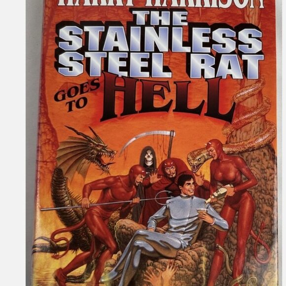 Stainless Steel Rat Harry Harrison Lot Of 7 HC/DJ Book Club Editions 1972-1999 - Picture 4 of 16